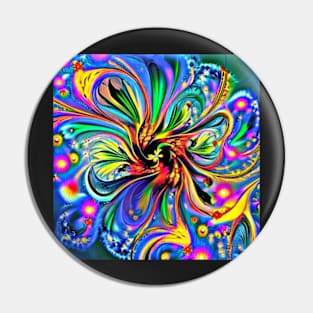 Fractal flowers Pin