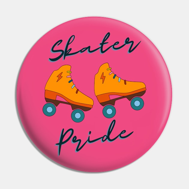 Skater Pride Pin by MagicalAuntie