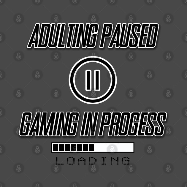 Adult Gaming shirt by brcgreen