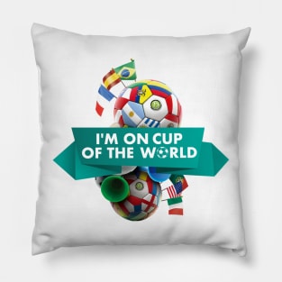 Cup of the World Pillow