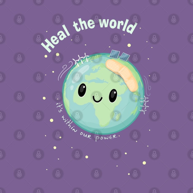 Heal the World -- it's within our power by ElephantShoe