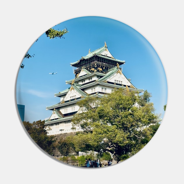 The Osaka Castle Pin by dagobah_days