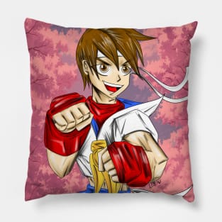 blossom like sakura in street fighter Pillow