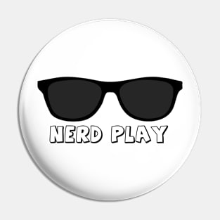 Nerd Play Sunglasses Pin