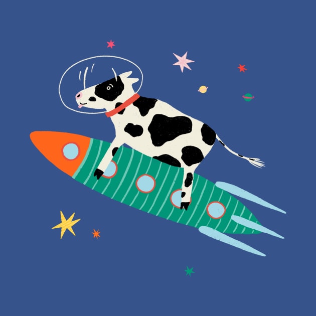 Cow in Space by Das Brooklyn