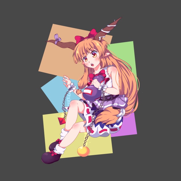 Touhou- Suika by Midnight_rabbit