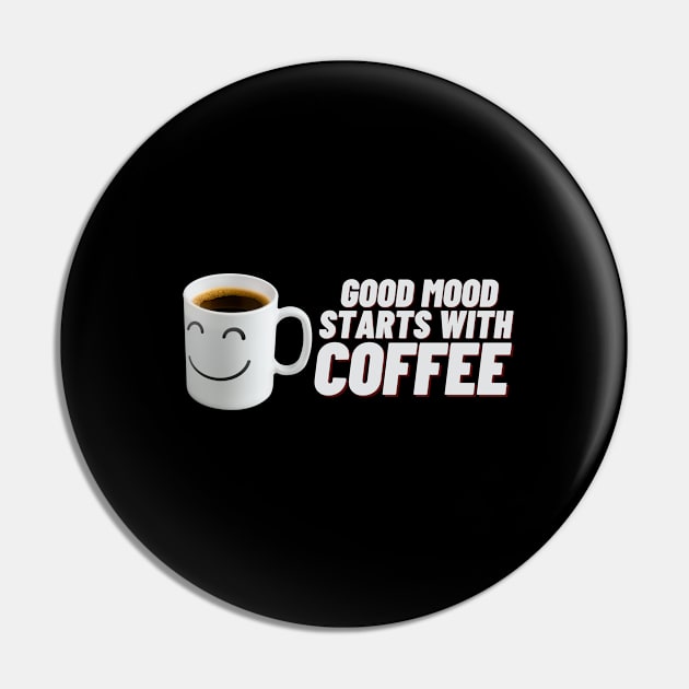 Kaffee good Mood Espresso Tasse Pin by Maggini Art