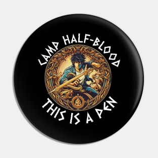 camp half blood - this is a pen - Camp Half-Blood percy jackson Pin