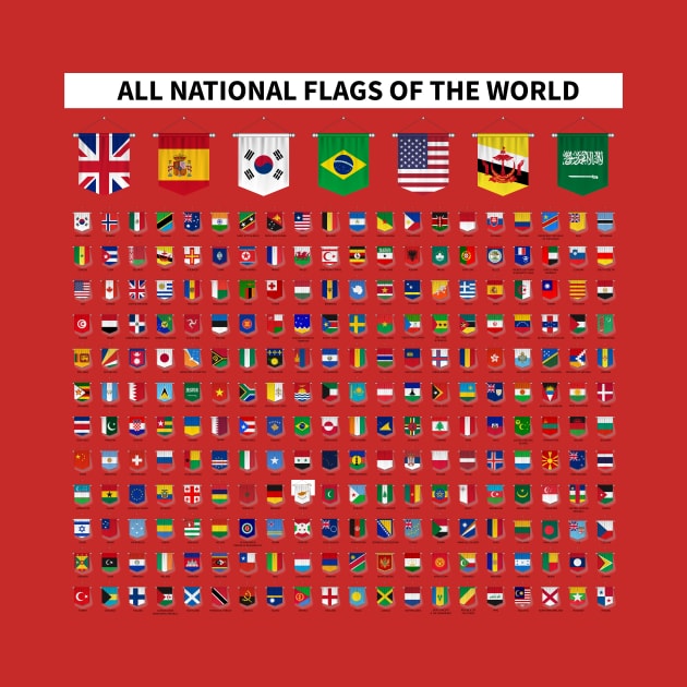 Flags of countries of the world 2024 by Abu Muorad