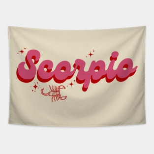 Scorpio zodiac sign Tapestry