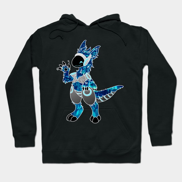 Protogen Furry Fursuit Fursona Blue pattern Classic T-Shirt for