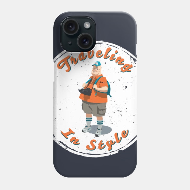 Traveling in style Phone Case by StefanAlfonso