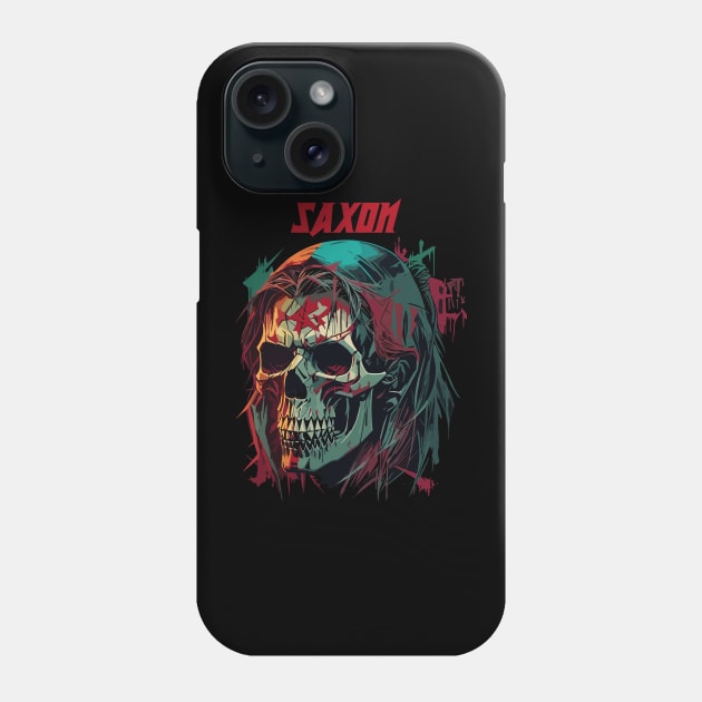 Shredding with Saxon Phone Case by Mutearah