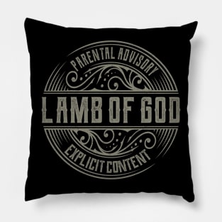 Lamb of God Vintage Ornament Pillow