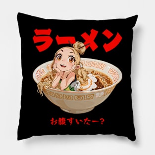 Ramen Girl Pillow