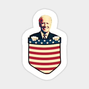 Joe Biden In My Pocket Magnet