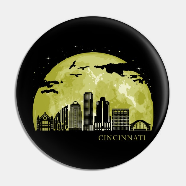 Cincinnati Pin by Nerd_art