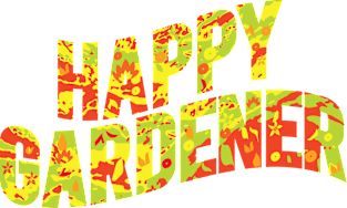 Happy Gardener Floral Decorative Theme Magnet