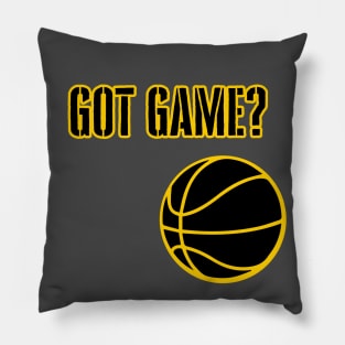 Got game - gold Pillow