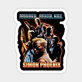 Future Felon: Simon Phoenix T-Shirt - Demolition Man Edition Magnet