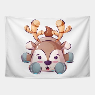 Cute Deer Tapestry