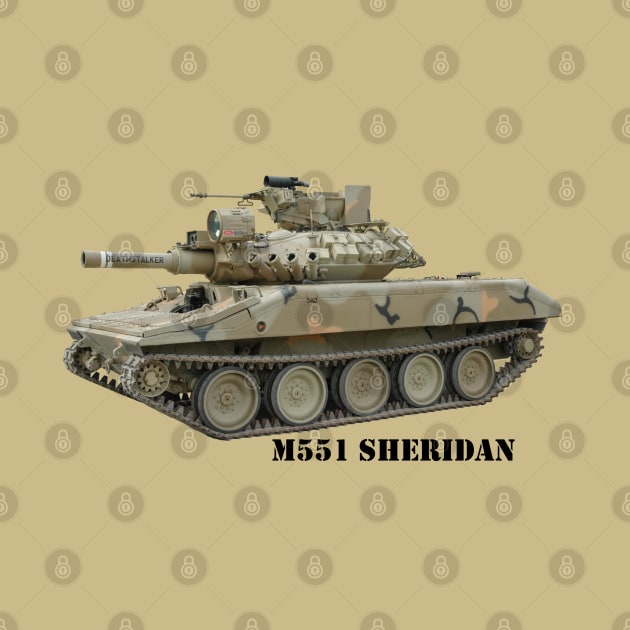 M551 Sheridan by Toadman's Tank Pictures Shop