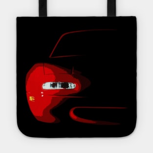 Miata MX-5 I NA Front Body RED Tote