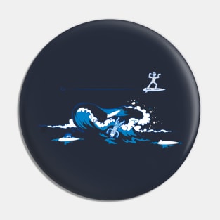 Surfing Pin