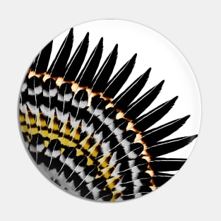 Feather Fringe Pin