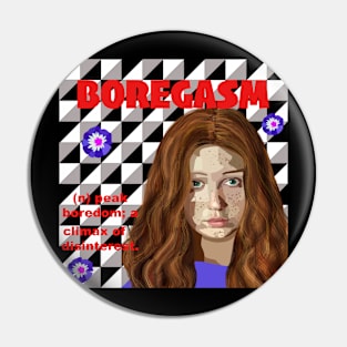 Boregasm Pin