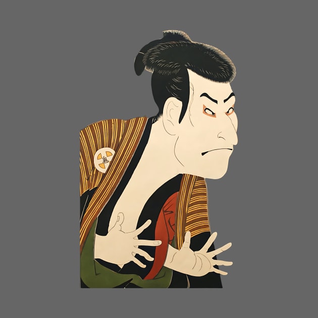 japanese traditional theater Kabuki actor Japanese fine art by geekmethat