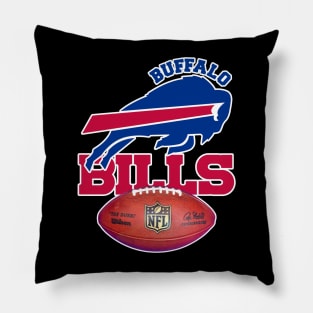 Cool Buffalo Bills Bison Football Team Pillow