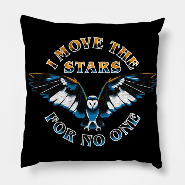 I Move The Stars Pillow by Brianmakeathing