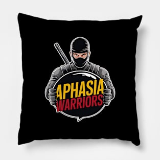 Aphasia Warriors Pillow