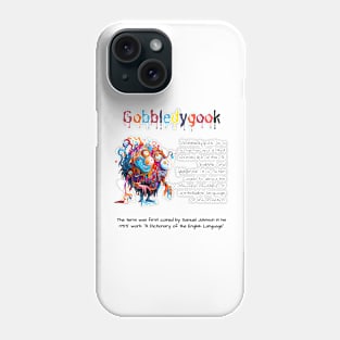 Gobbledygook Guru (with cartoon) Phone Case