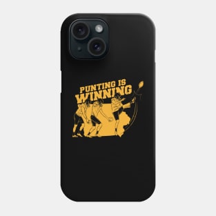 Punting Is Winning // Funny Football Punter Iowa Phone Case