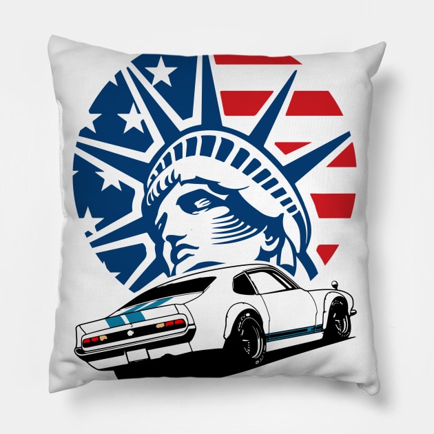 Shelby Mustang Pillow by EtyazaForez