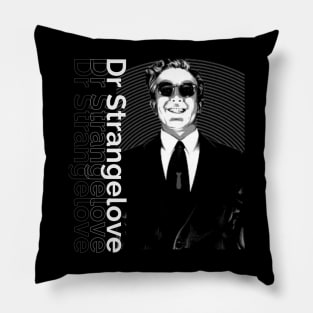 Dr Strangelove - Black White the comedy Pillow