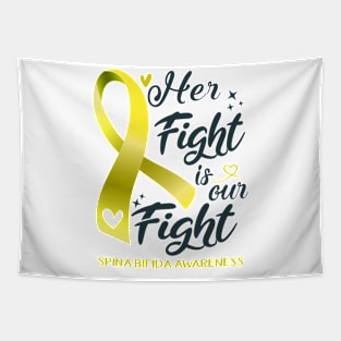 Spina Bifida Awareness HER FIGHT IS OUR FIGHT Tapestry