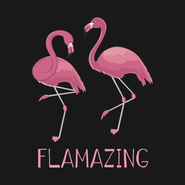 Feathered Fantasy Flamingo Artistry, Ideal Tee for Bird Lovers by Kevin Jones Art