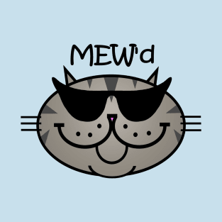 MEW'd - Cool Grey Tabby T-Shirt