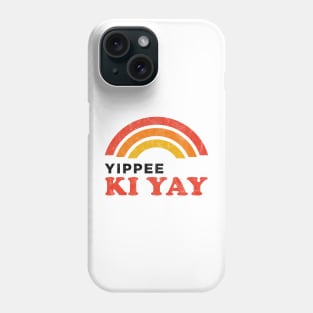 Bruce Willis Yippee Ki Yay Rainbow Phone Case