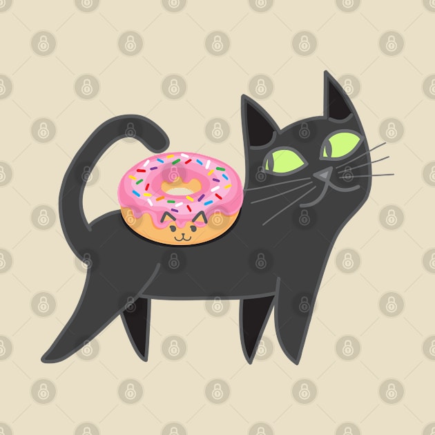 My cat and donut by Plushism