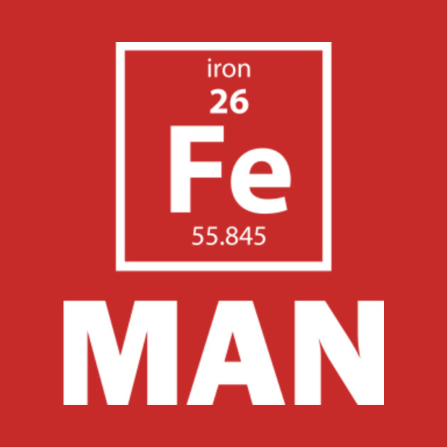 IRON MAN FE PERIODIC ELEMENTS TABLE - Periodic Table Of Elementes - T ...