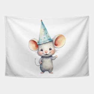 Adorable Little Mouse Design Tapestry