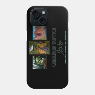 Carolinian Triptych by Jacky Skye Phone Case