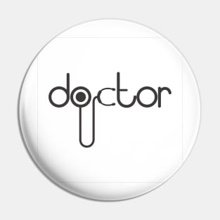 Doctor T-shirt Pin