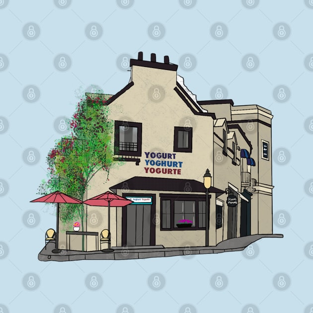 The Good Place Yogurt Shop by BasicBeach