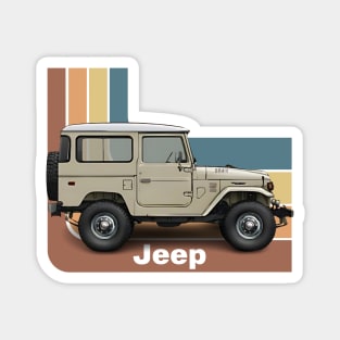 Jeep Vintage Old Magnet