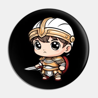 Cute roman warrior Pin